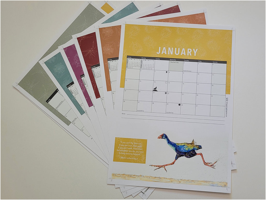 News on my wildlife calendar (and the Easter Bunny)