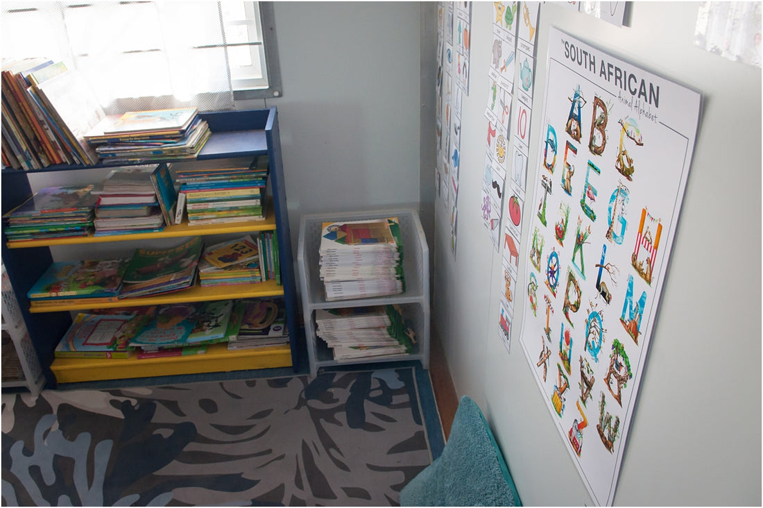 Reading corners at Fisantekraal Primary