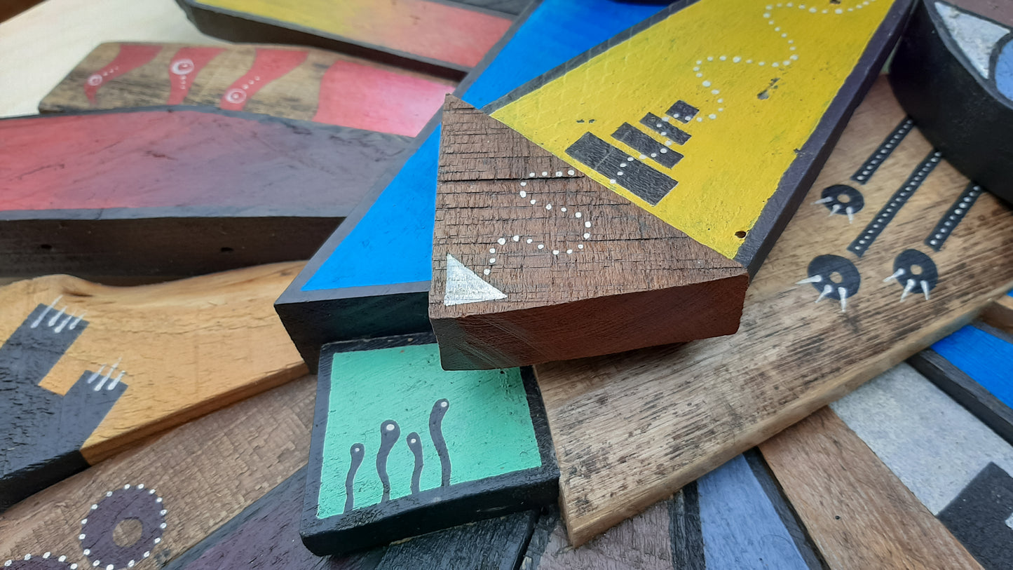 Lion Wooden Animal Mask