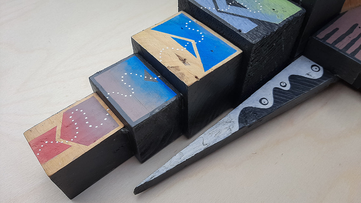 Elephant Wooden Animal Mask