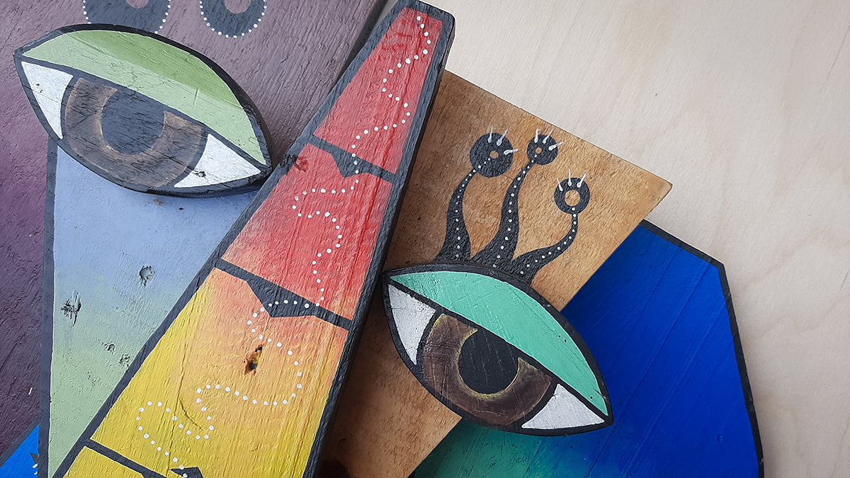 Elephant Wooden Animal Mask