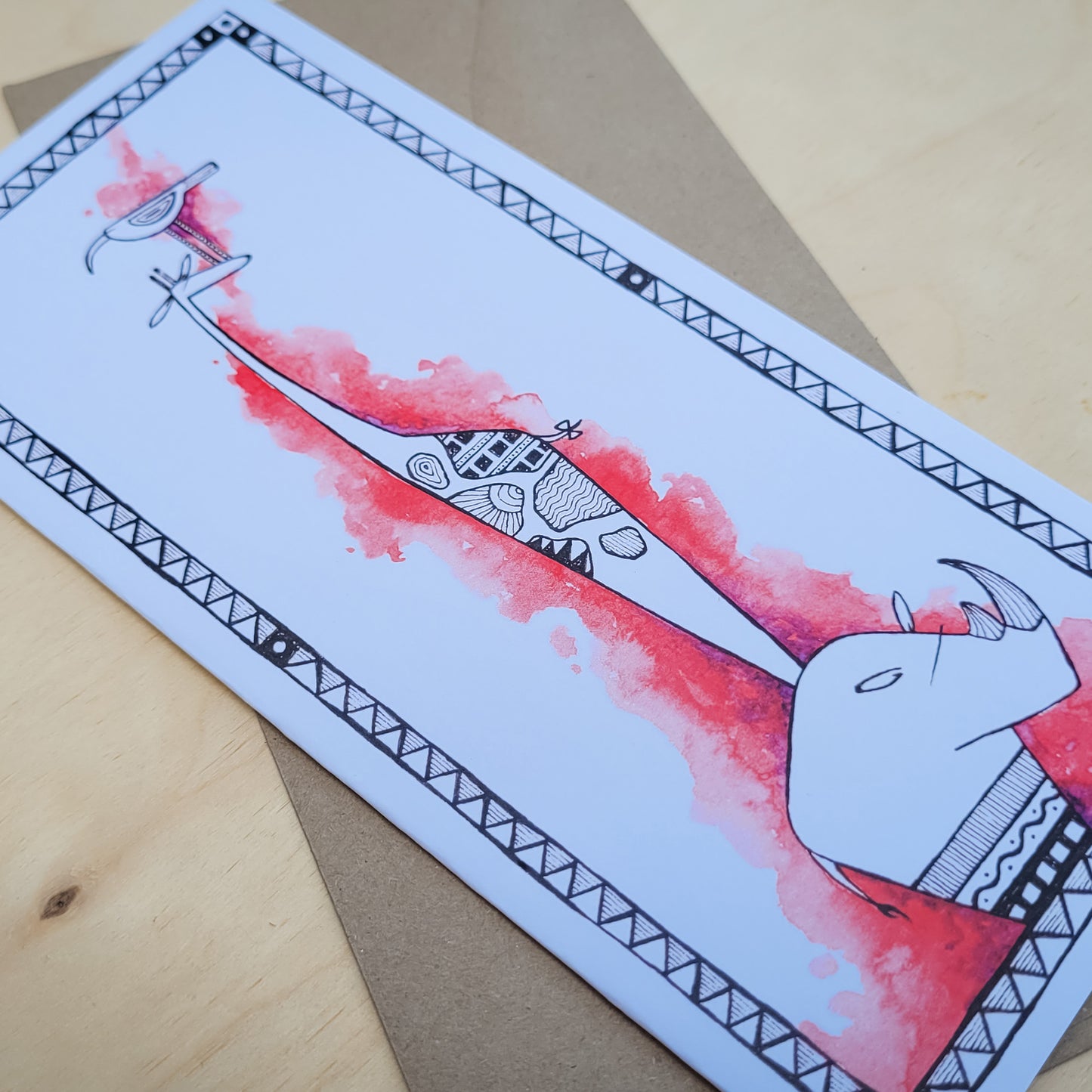 Greeting Card: Animal Stack