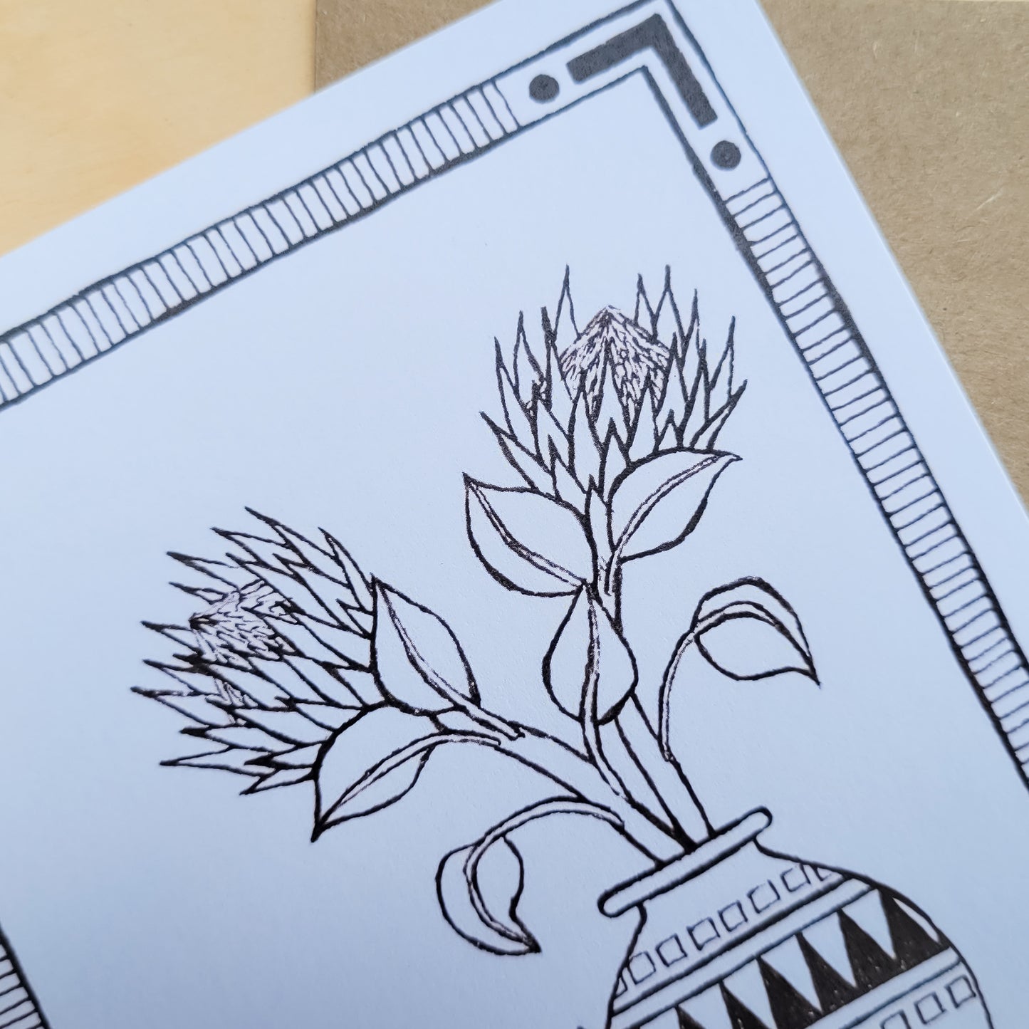 Greeting Card: Fat Cat