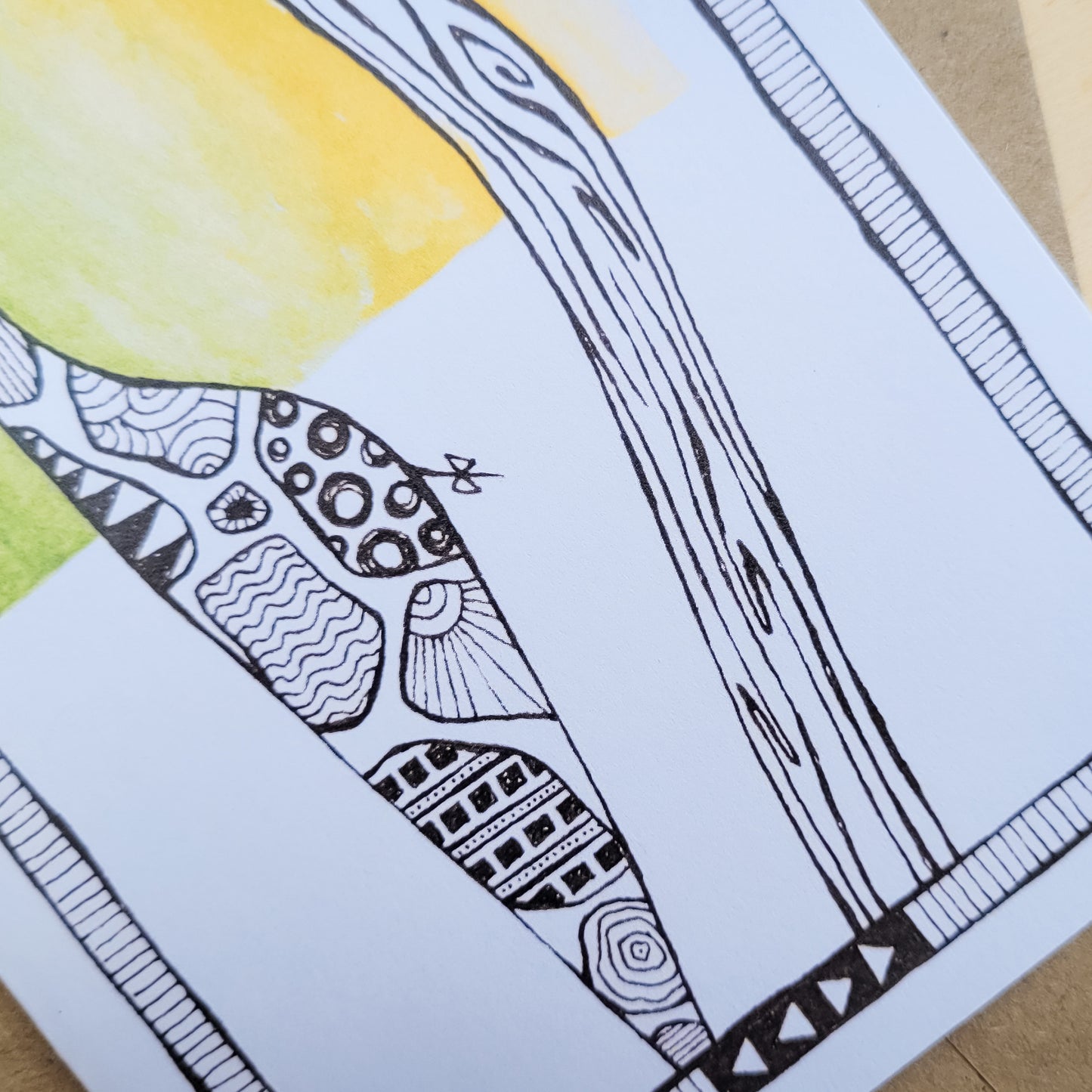 Greeting Card: Head in the Clouds