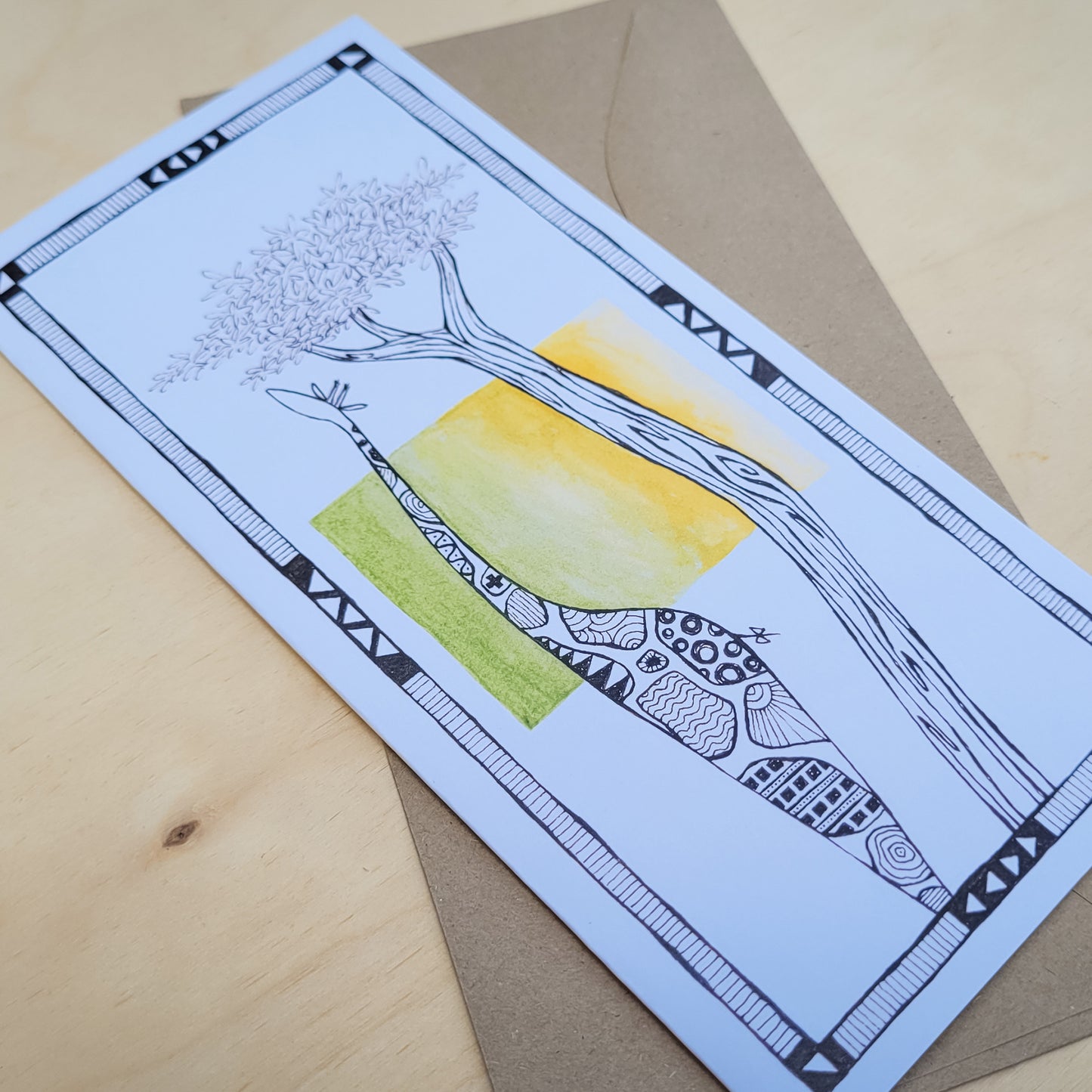 Greeting Card: Head in the Clouds