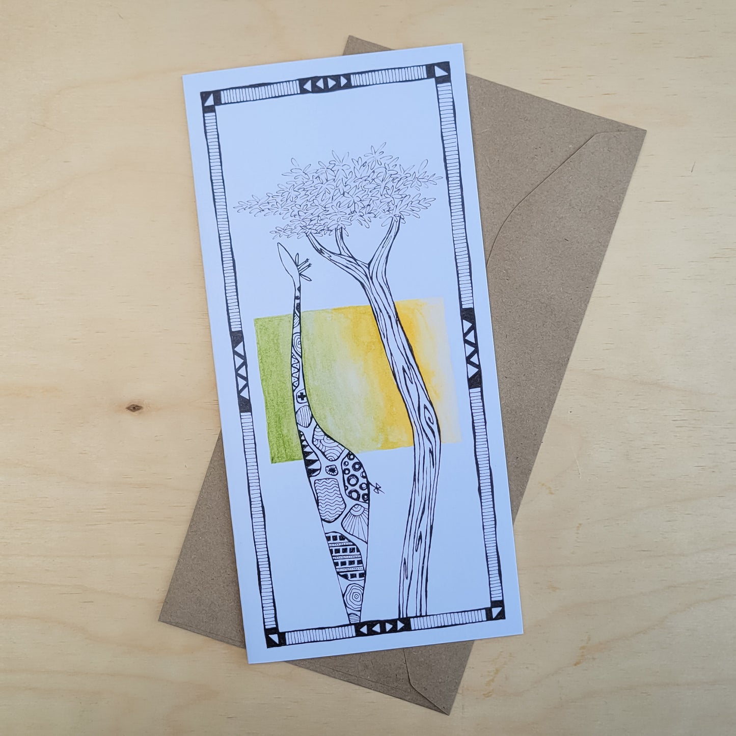 Greeting Card: Head in the Clouds