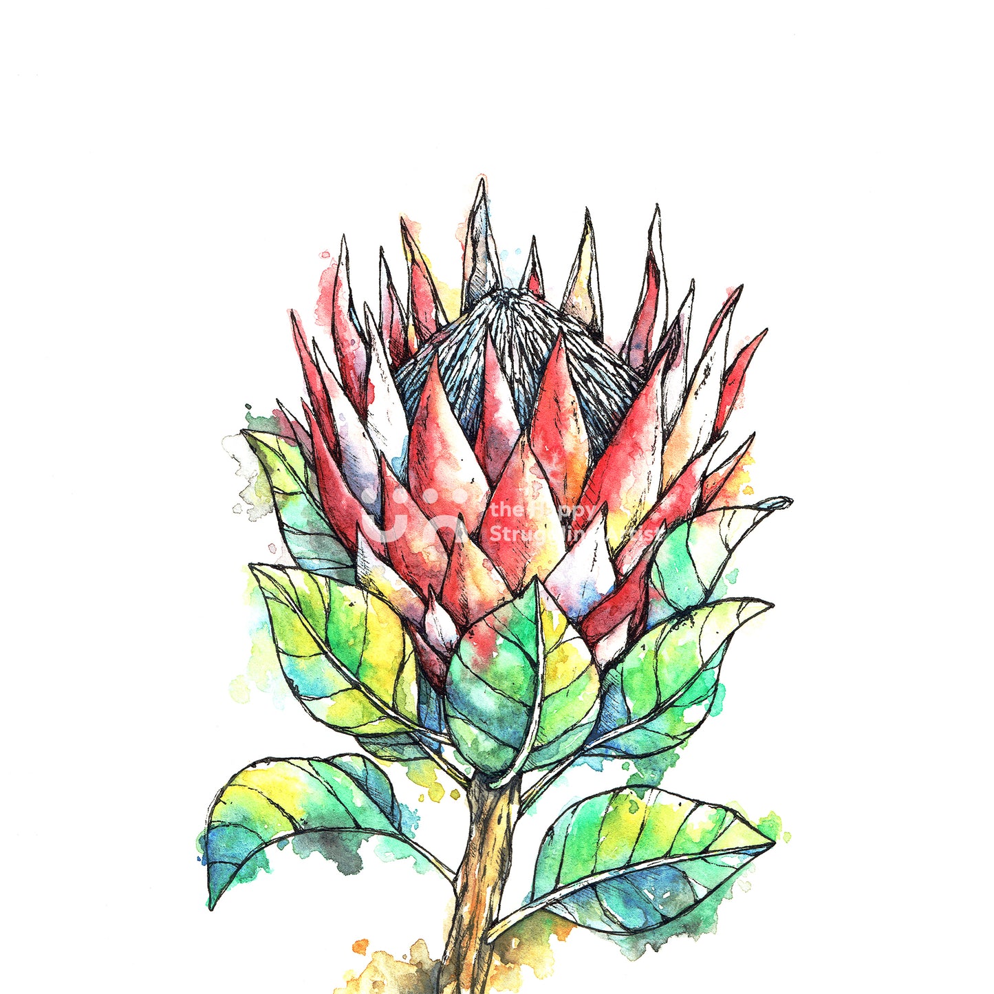 King Protea Downloadable Wall Art