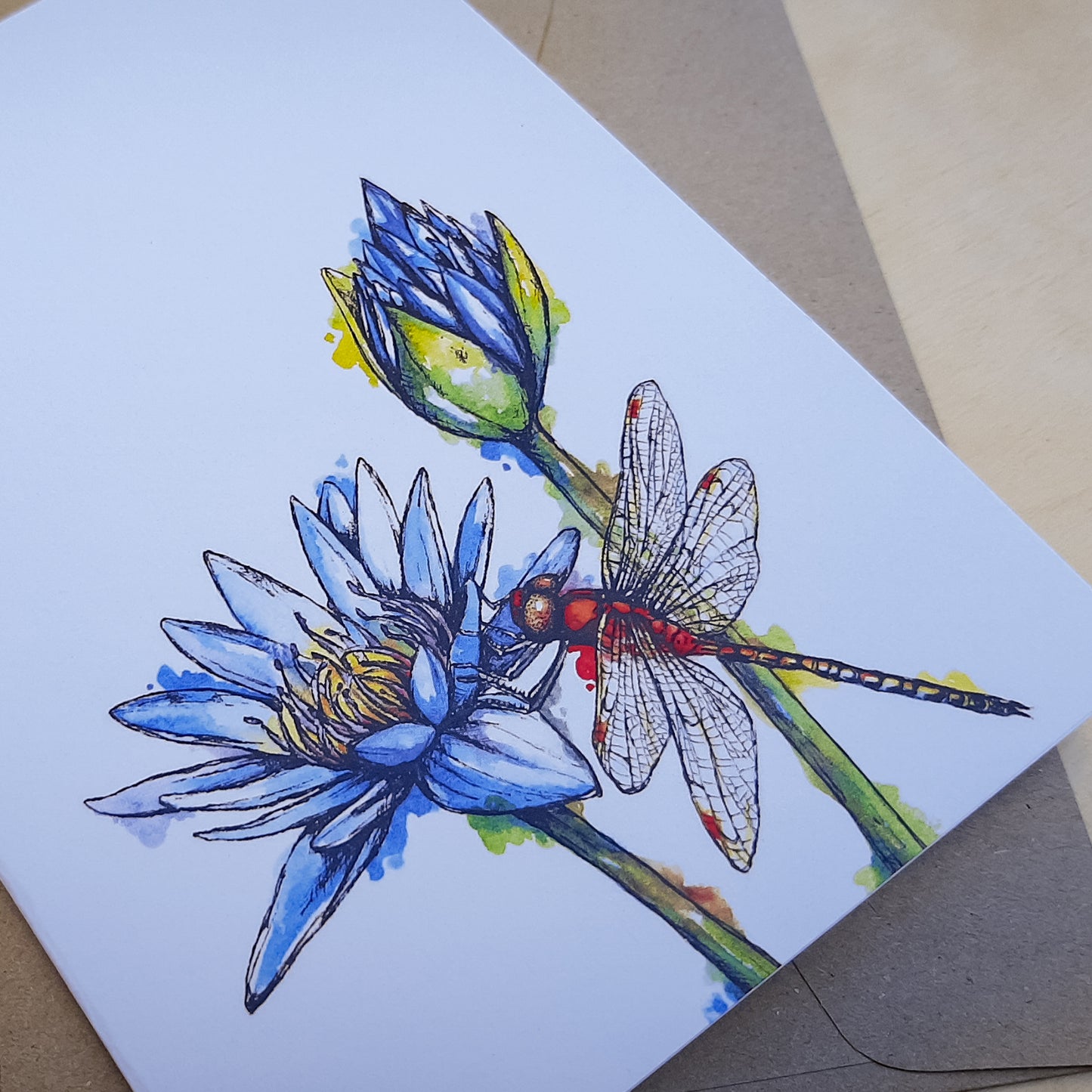 Greeting Card: Dragonfly