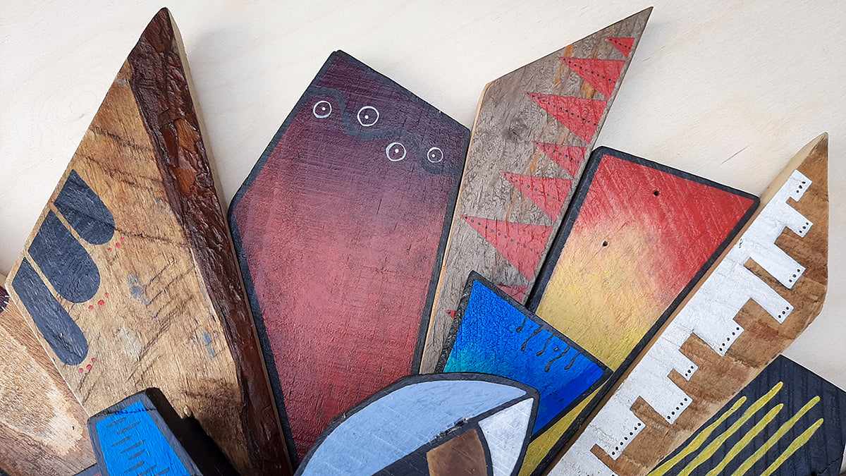 Lion Wooden Animal Mask