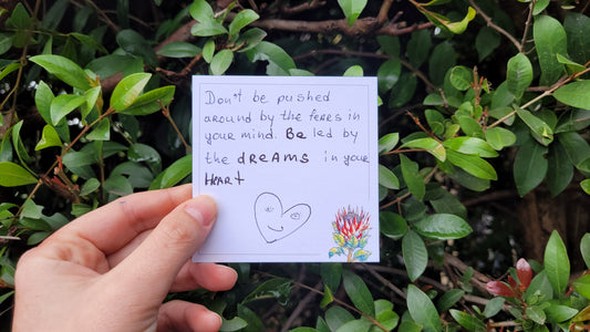 Prioritise your heart over your fear