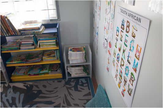 Reading corners at Fisantekraal Primary
