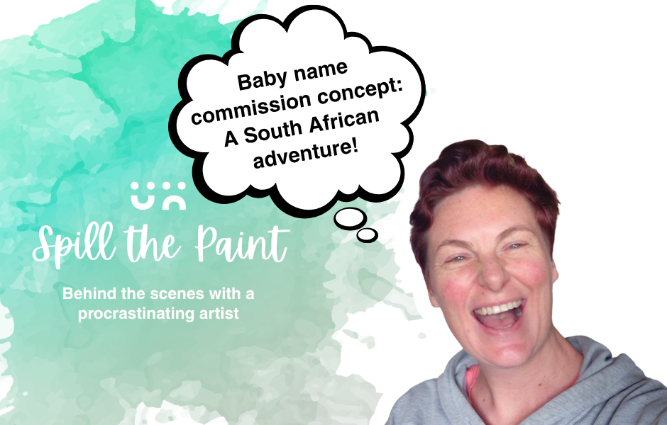 Spill the paint: An SA adventure baby name commission