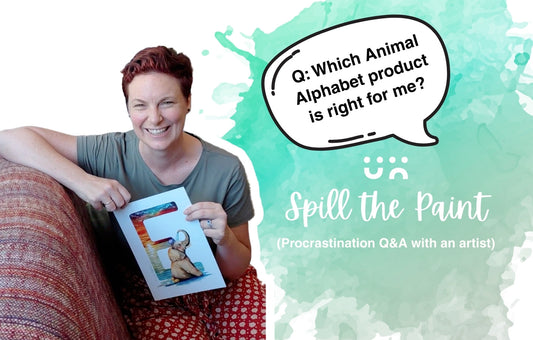 Spill the paint: Which Animal Alphabet product is right for me?