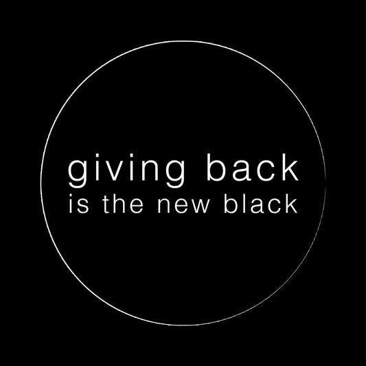 Giving back is the new black SALE 2025