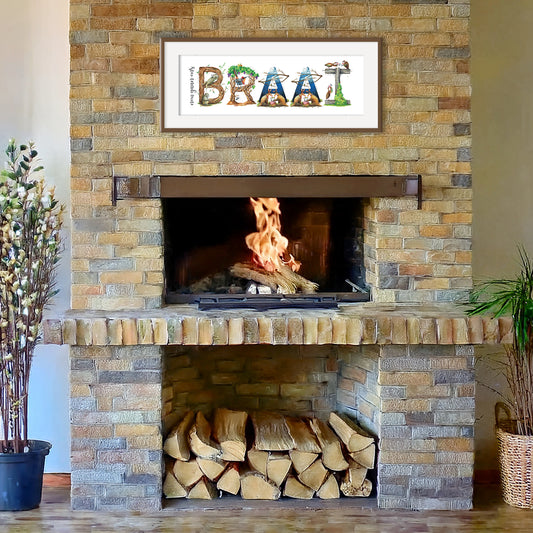 Nou gaan ons BRAAI