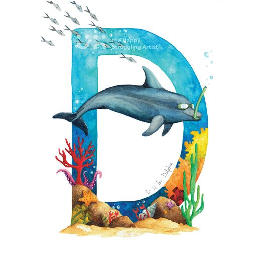 D is for Dolphin