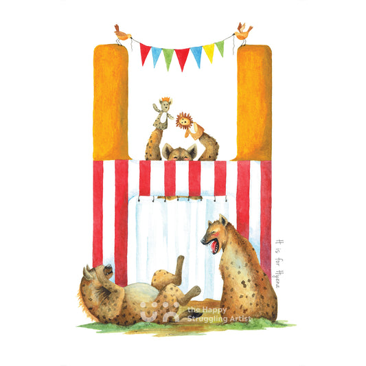 H is for Hyena