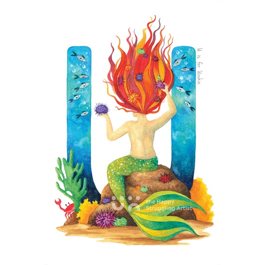 U is for Urchin