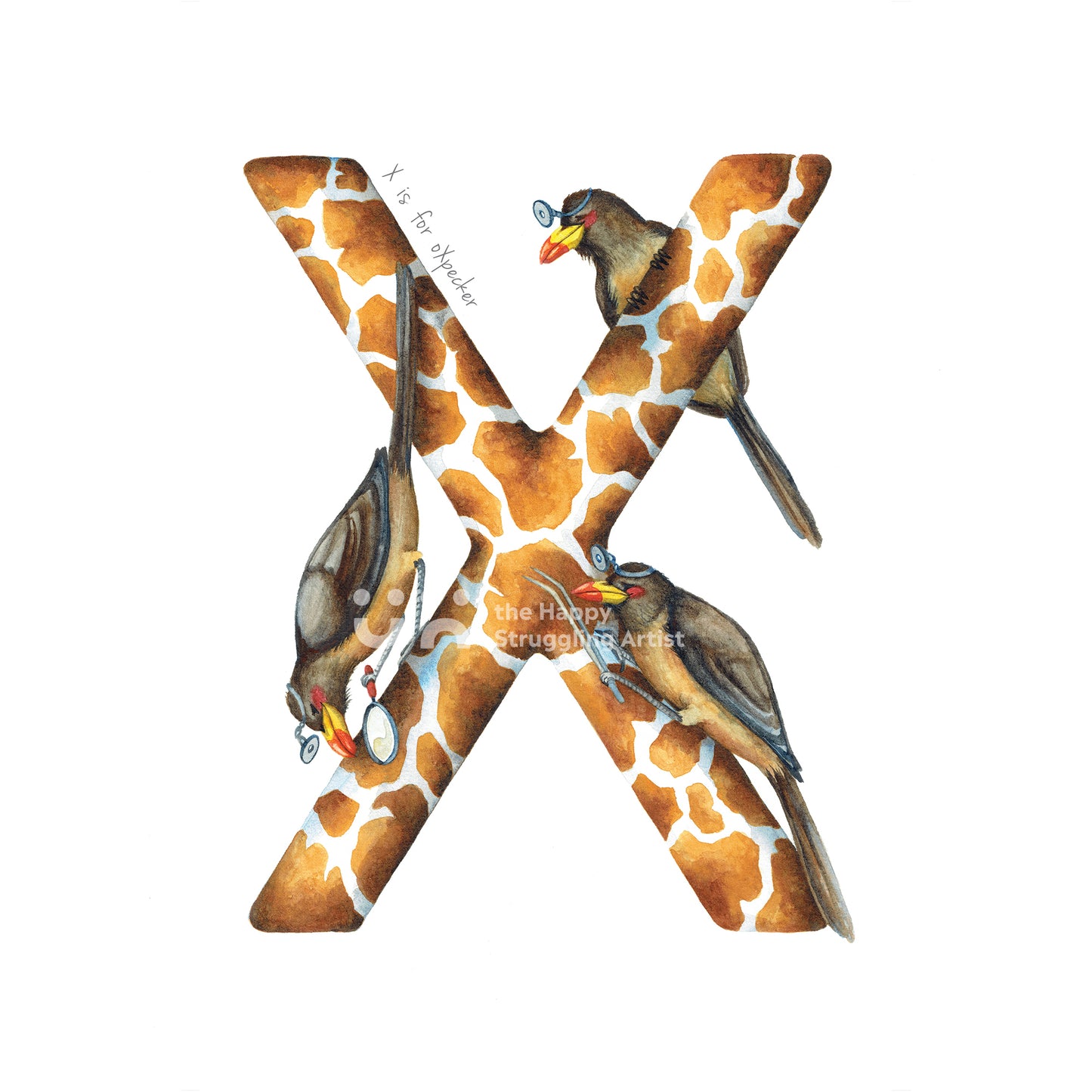 X is for oXpecker