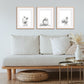 Monochrome Dragonfly Downloadable Wall Art