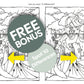Jakkals Trou met "Wolf" se Vrou Colouring Page (Kiddies)