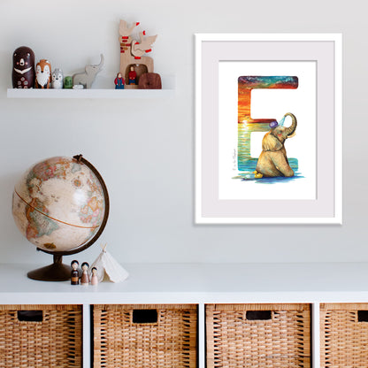 E is for Elephant