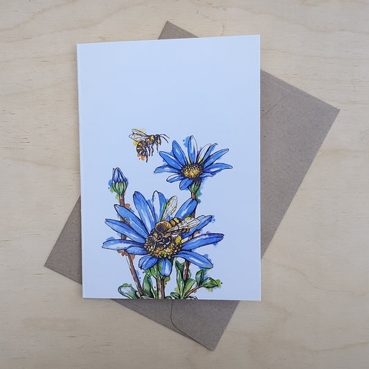 Greeting Card: Cape Honeybee