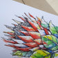 Greeting Card: King Protea